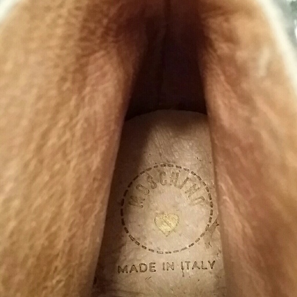 Moschino kids leather boots - Picture 4 of 7